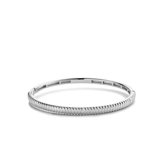 SILVER BANGLE | Ti Sento Milano | Luby 