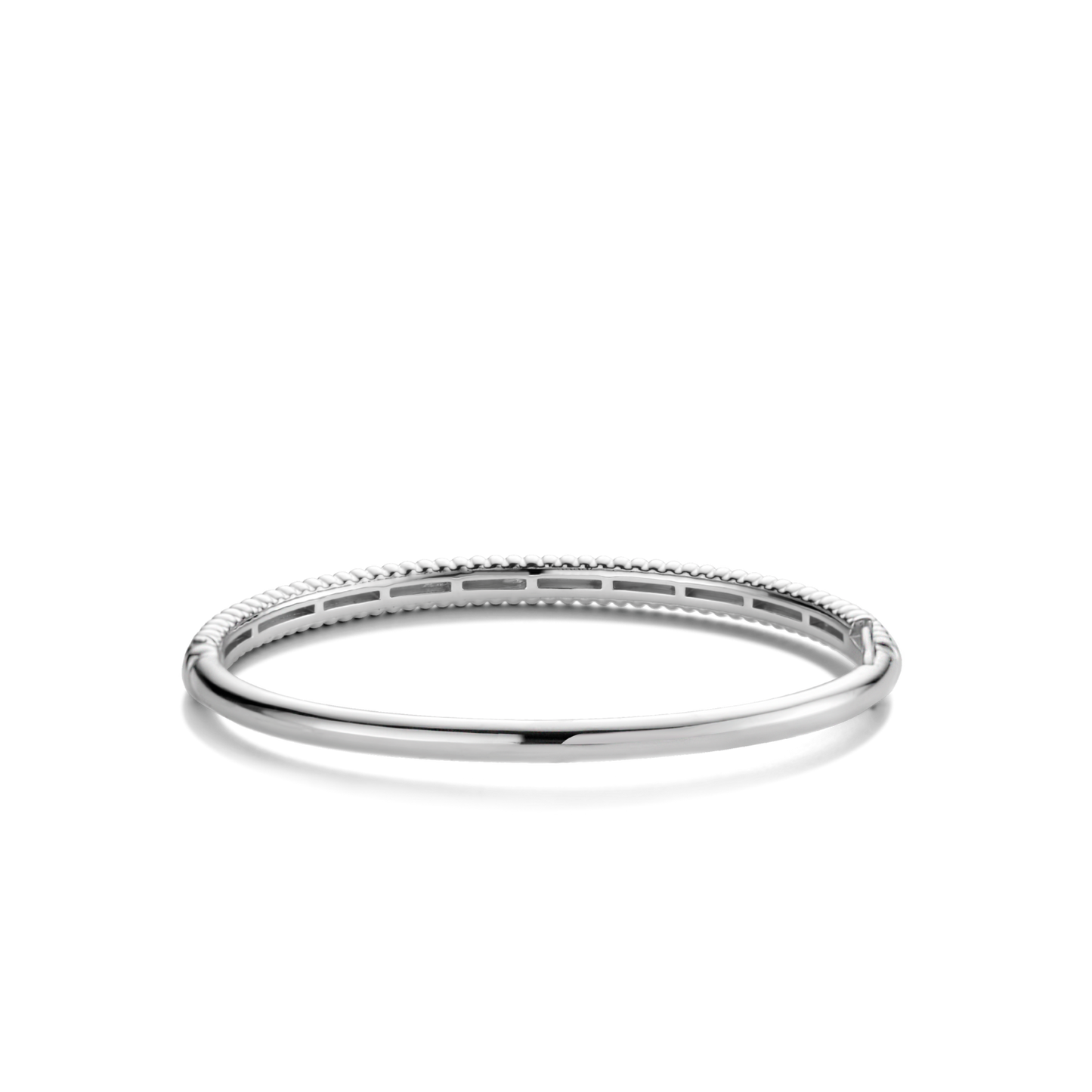 SILVER BANGLE | Ti Sento Milano | Luby 