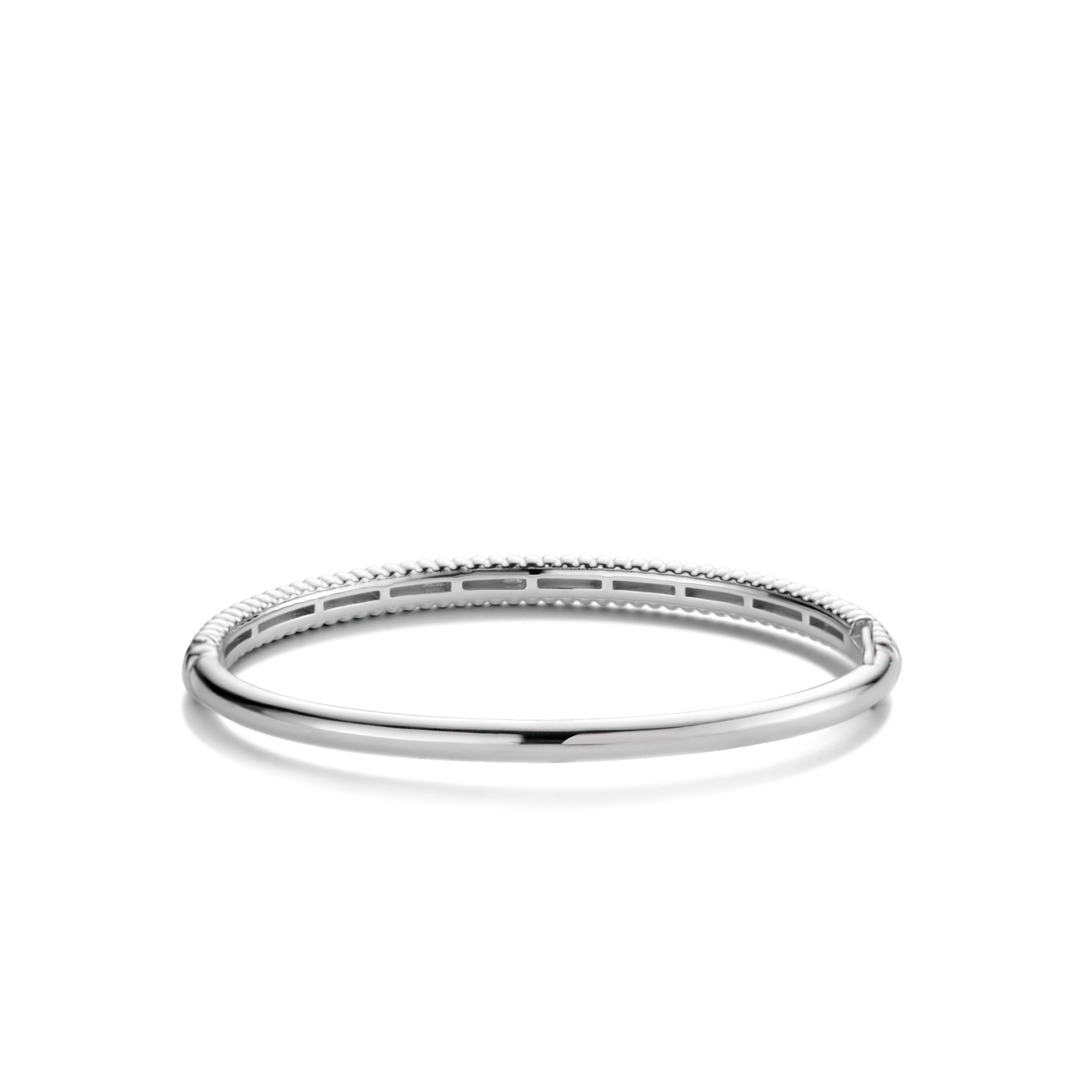 SILVER BANGLE | Ti Sento Milano | Luby 