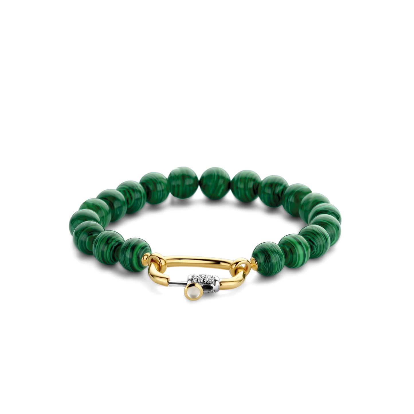 MALACHITE GREEN STONES BRACELET | Ti Sento Milano | Luby 