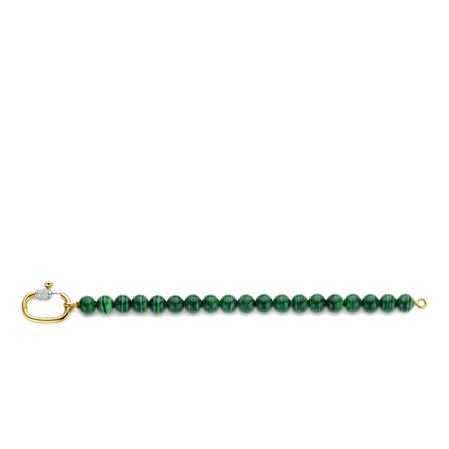 MALACHITE GREEN STONES BRACELET | Ti Sento Milano | Luby 