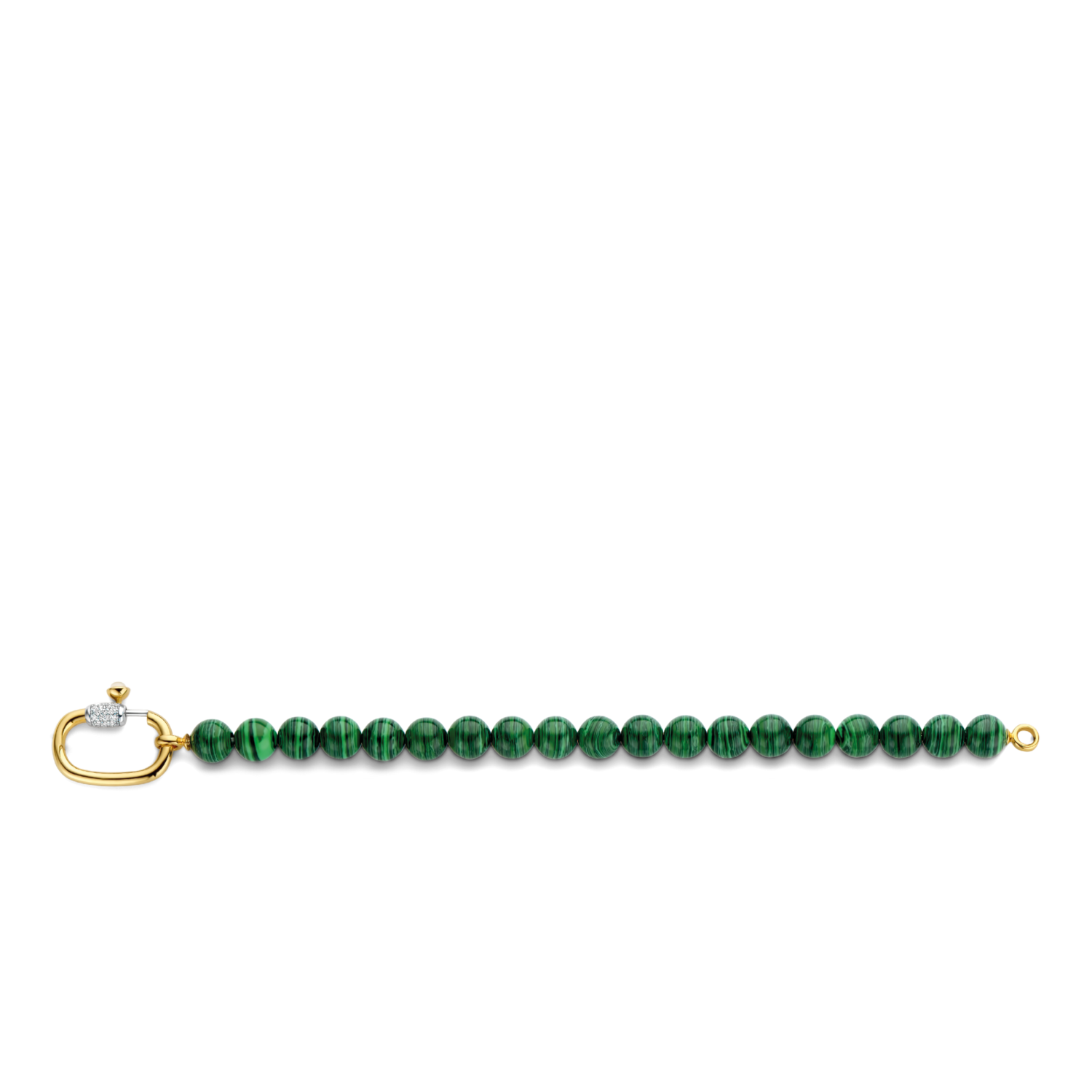 MALACHITE GREEN STONES BRACELET | Ti Sento Milano | Luby 