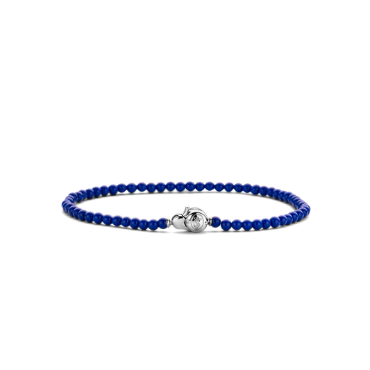 Small Lapis Blue Beads Bracelet | Ti Sento Milano | Luby 