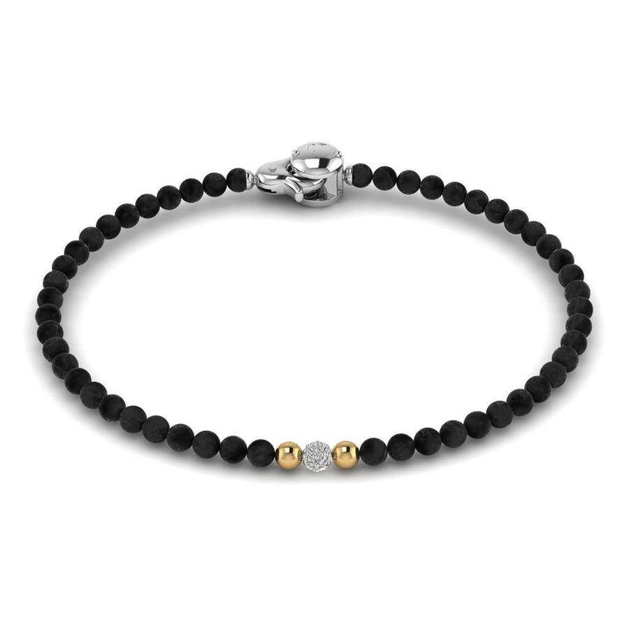 Pulsera Ti Sento Cuentas Negras