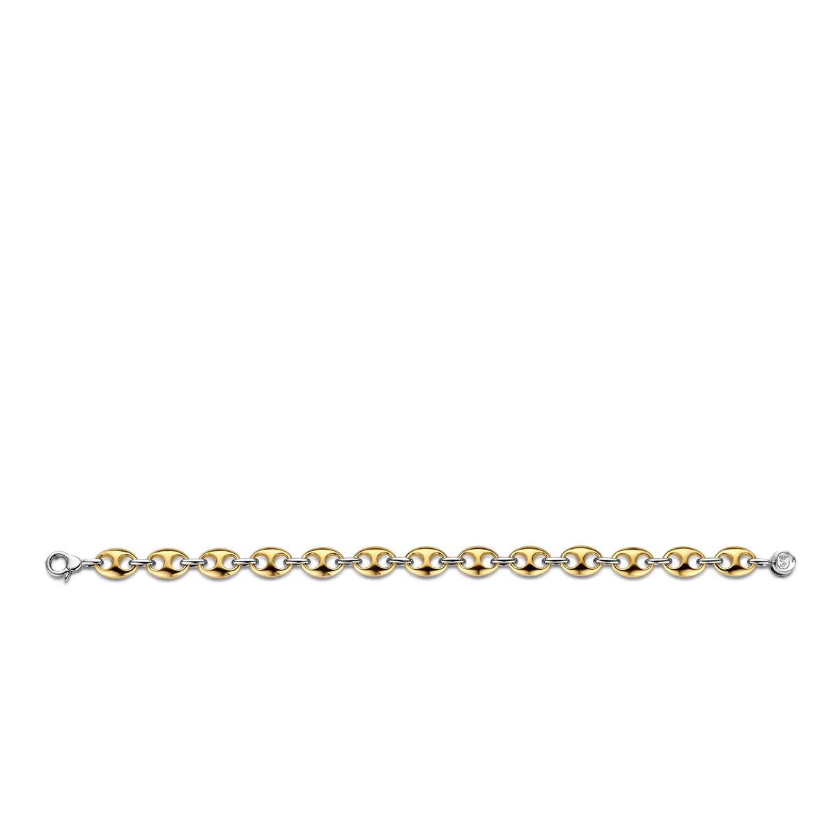 Two-Tone Coffe Beans Bracelet | Ti Sento Milano | Luby 