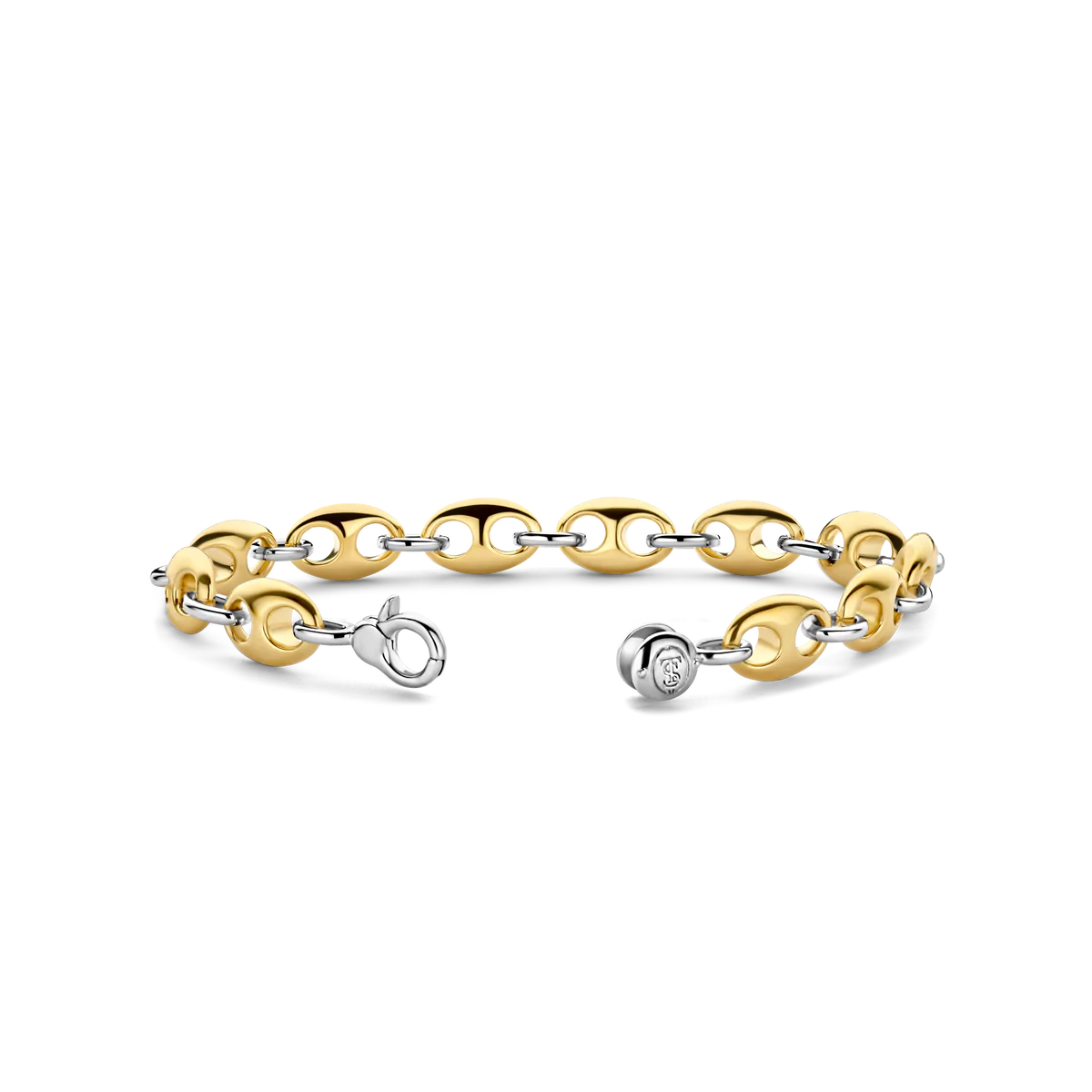 Two-Tone Coffe Beans Bracelet | Ti Sento Milano | Luby 