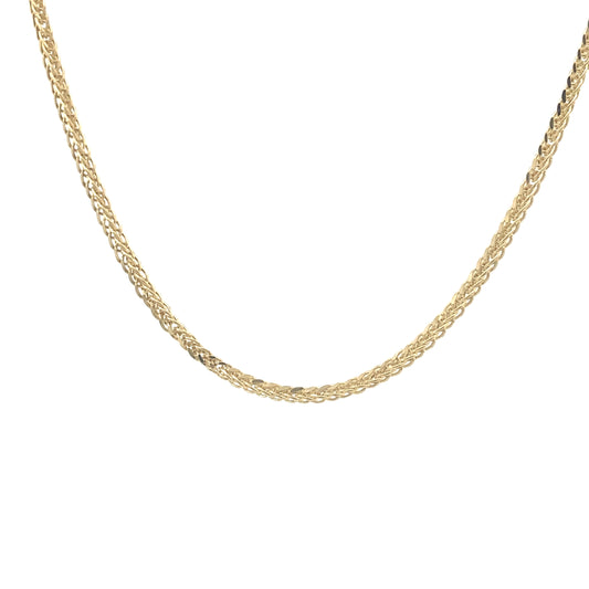 14K Gold Franco Small Chain | Luby Gold Collection | Luby 