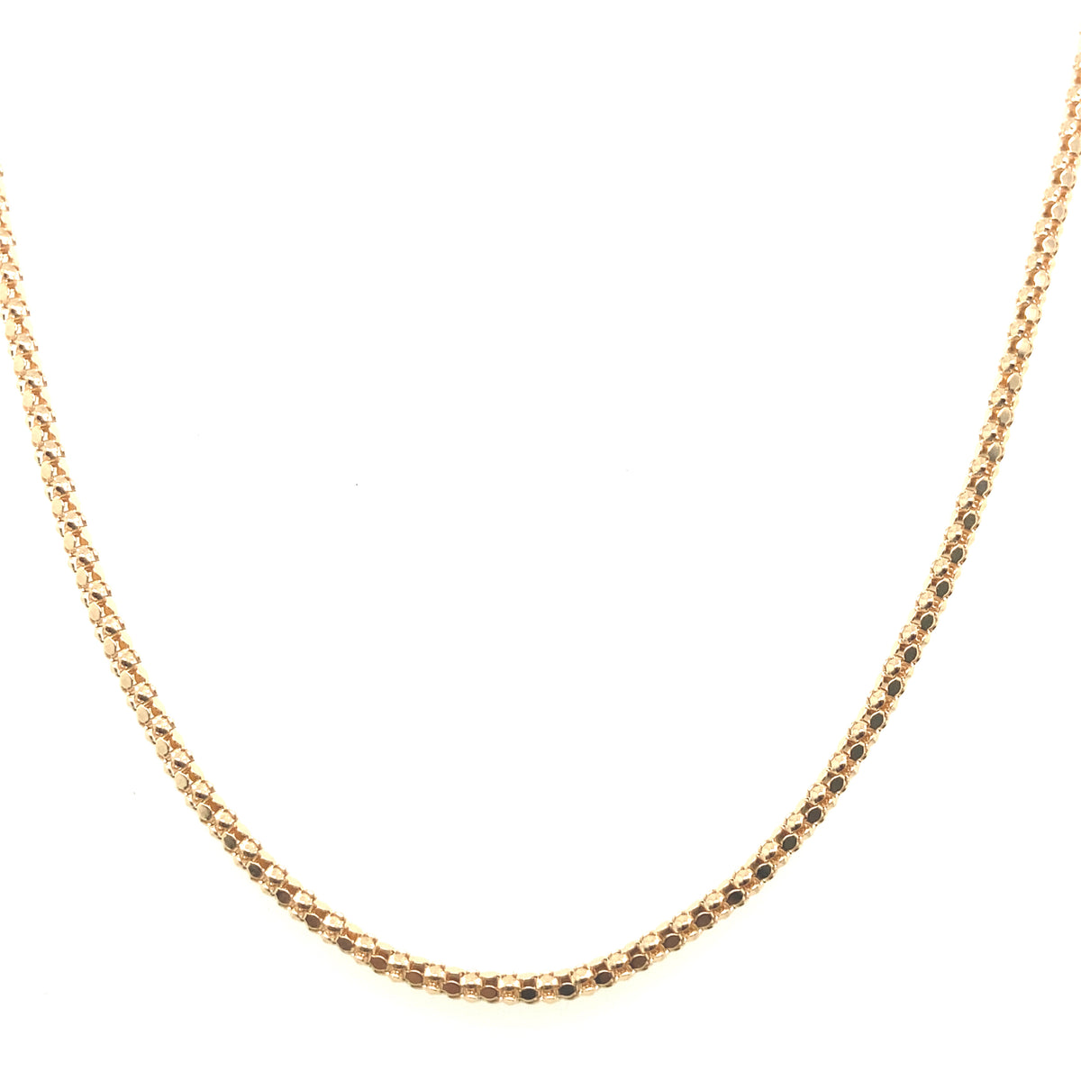 14K Hollow Box Chain | Luby Gold Collection | Luby 