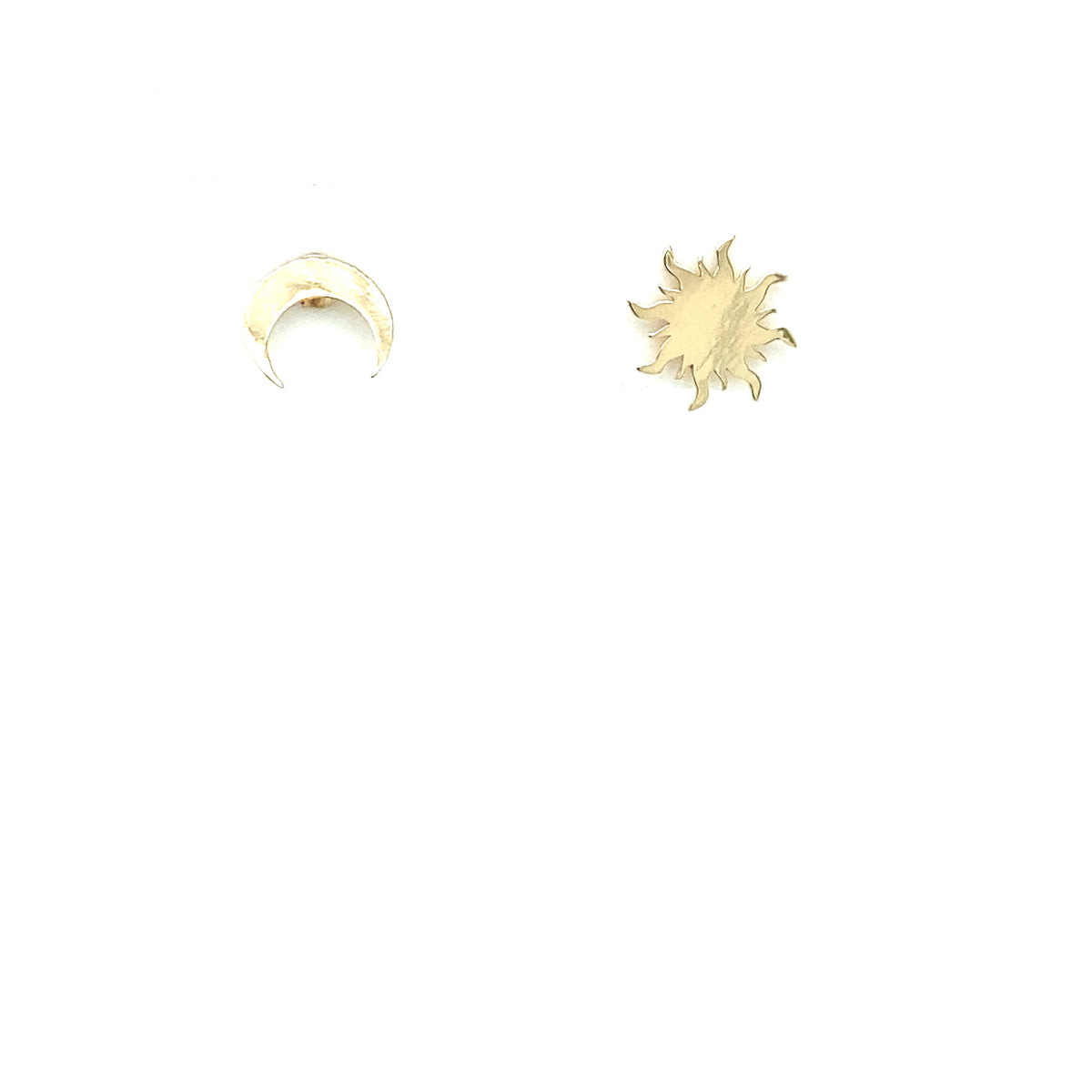 FLAT SUN AND MOON LARGE | Luby Gold Collection | Luby 