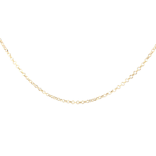 14K Gold Rolo Chain | Luby Gold Collection | Luby 