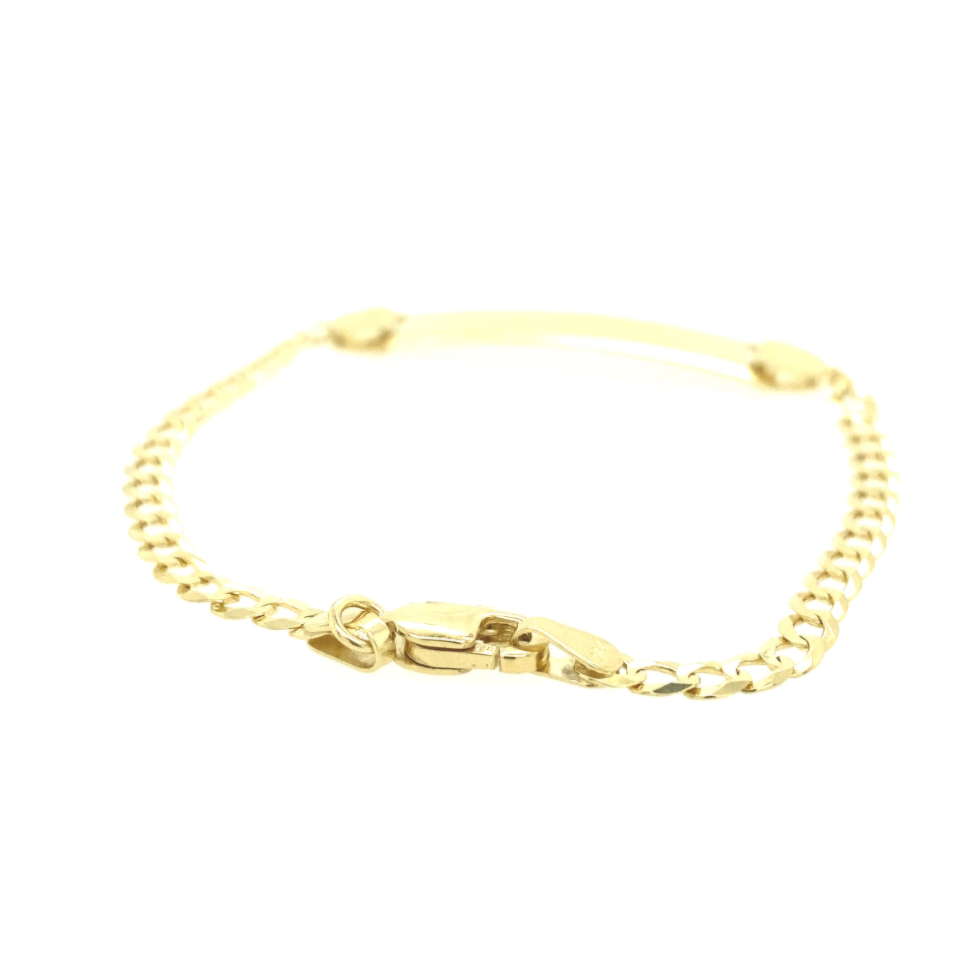 14k Gold Cuban Baby Bracelet | Luby Gold Collection | Luby 