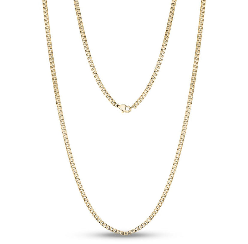Gold Steel Box Link Chain | ARZ Steel | Luby 