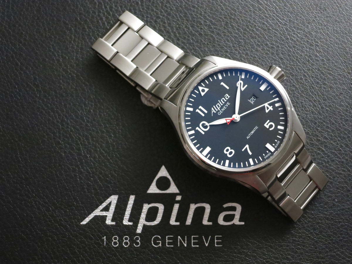 Startimer Pilot Automatic (Silver) | Alpina | Luby 