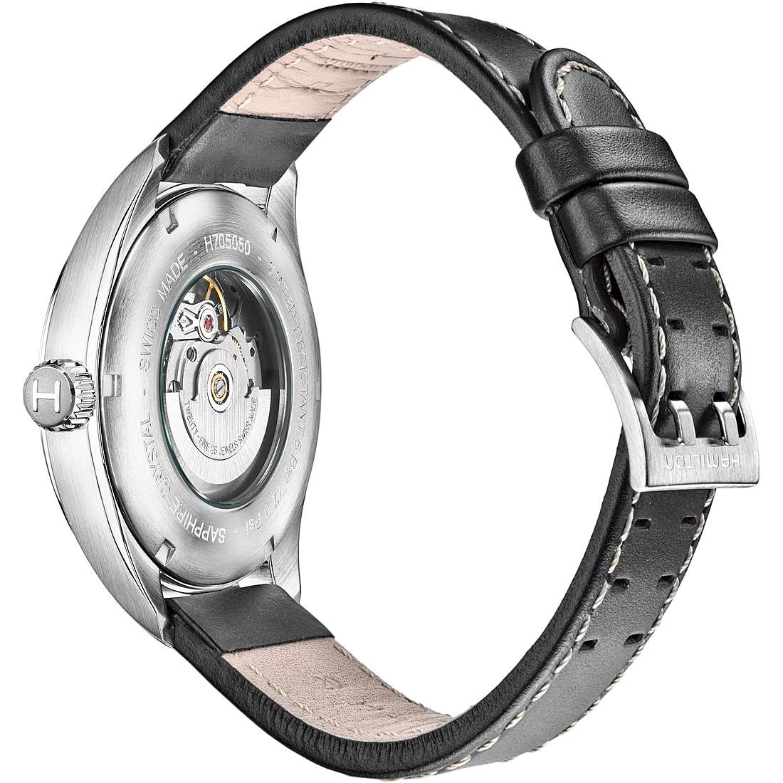 Khaki Automatic Field Day Date (Grey) | Hamilton | Luby 