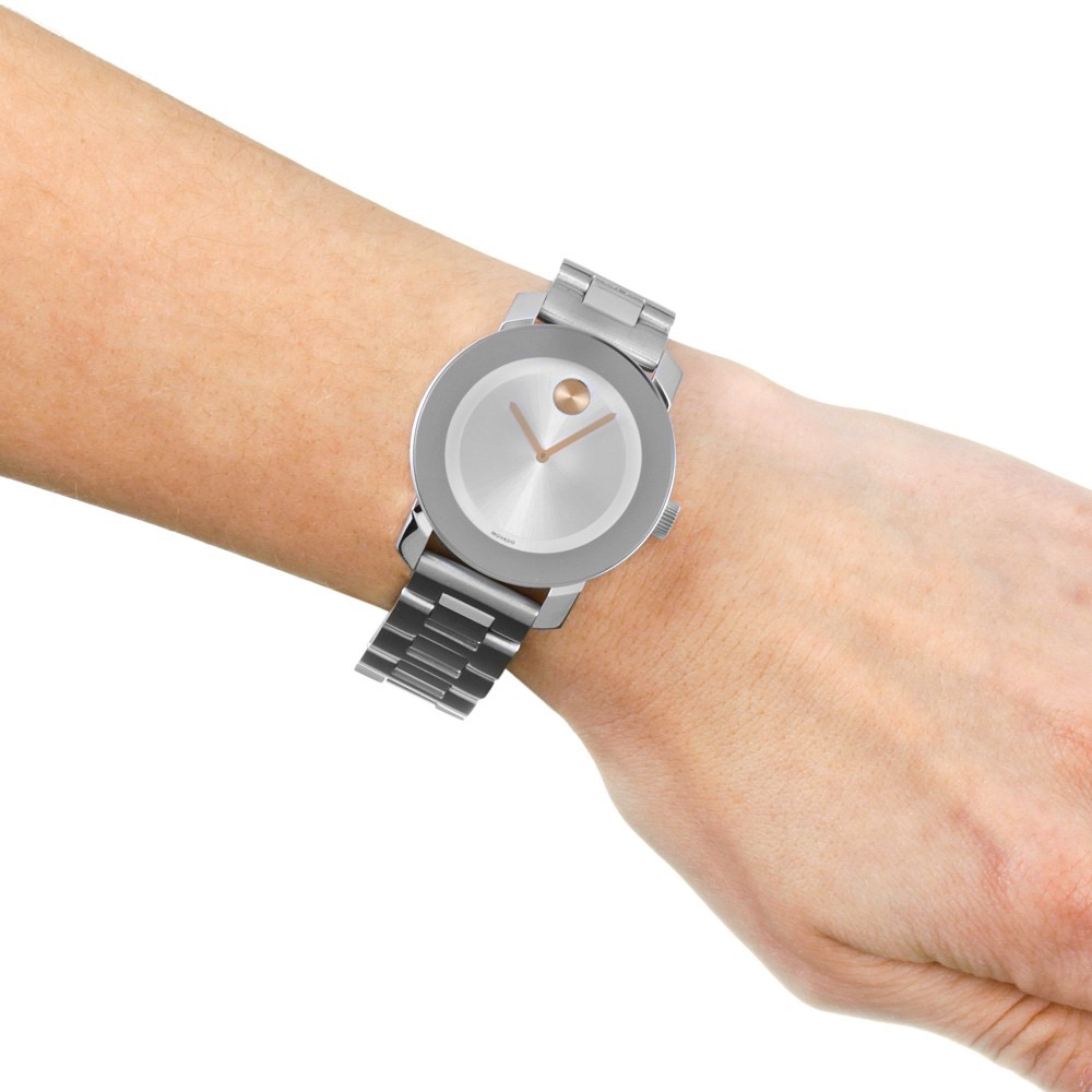 Bold Metals (Silver/Rose Gold) | Movado | Luby 