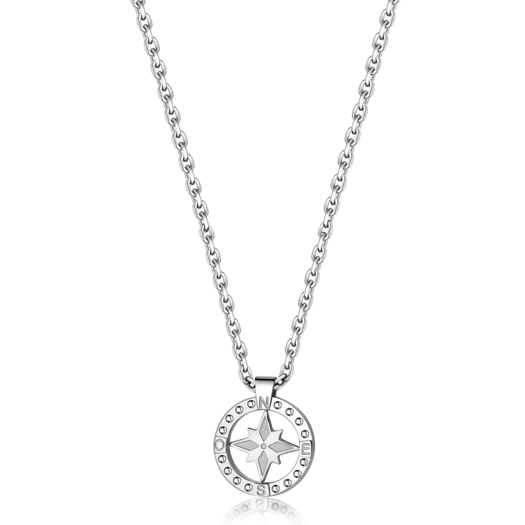 Voyage Wind Rose Pendant Necklace | Brosway Italia | Luby 