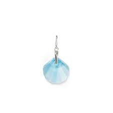 Blue Powder Seashell Charm (Silver/Blue) | Alex and Ani | Luby 