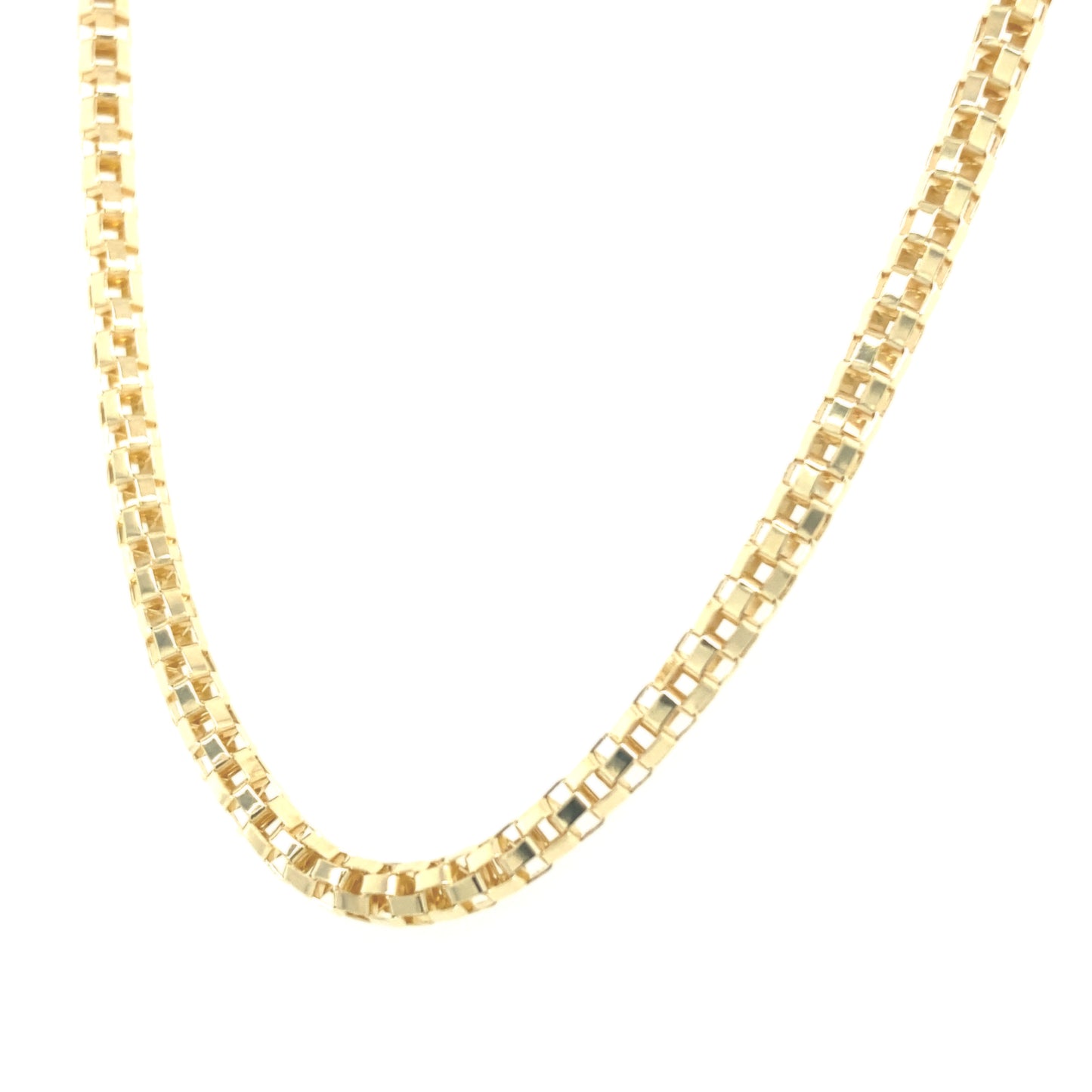 14K Gold Box Chain 2MM | Luby Gold Collection | Luby 