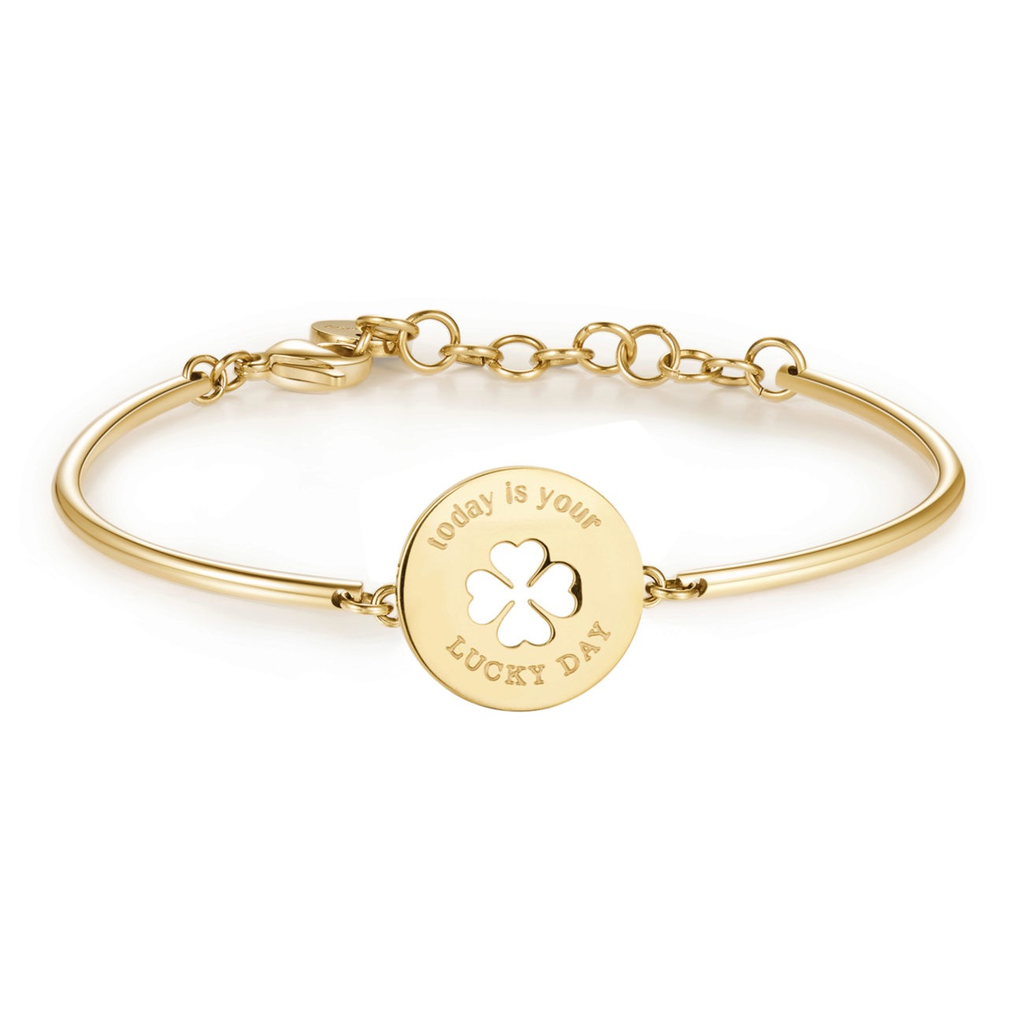 Chakra Four-Leaf Clover Pendant Bracelet | Brosway Italia | Luby 