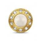 White Moon Galaxy Charm (Gold/White) | Endless Jewelry | Luby 