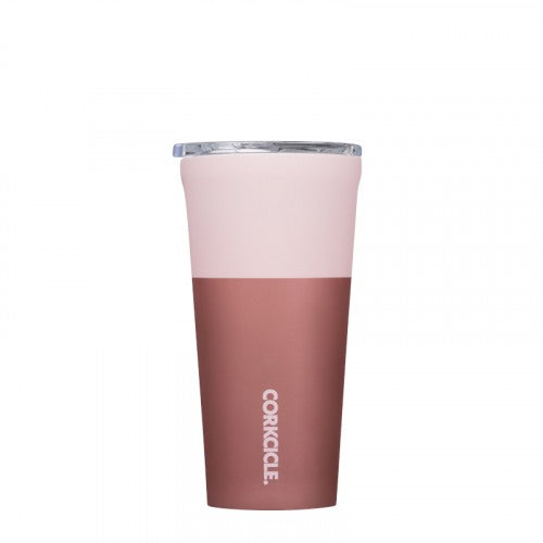 Color Block Pink Lady Tumbler 16oz | Corkcicle | Luby 