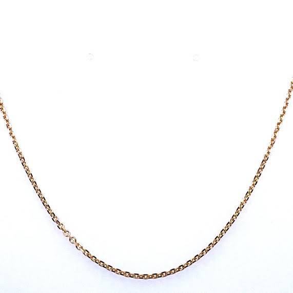 Rolo Link 14k Gold Chain (0.9mm) | Luby Gold Collection | Luby 