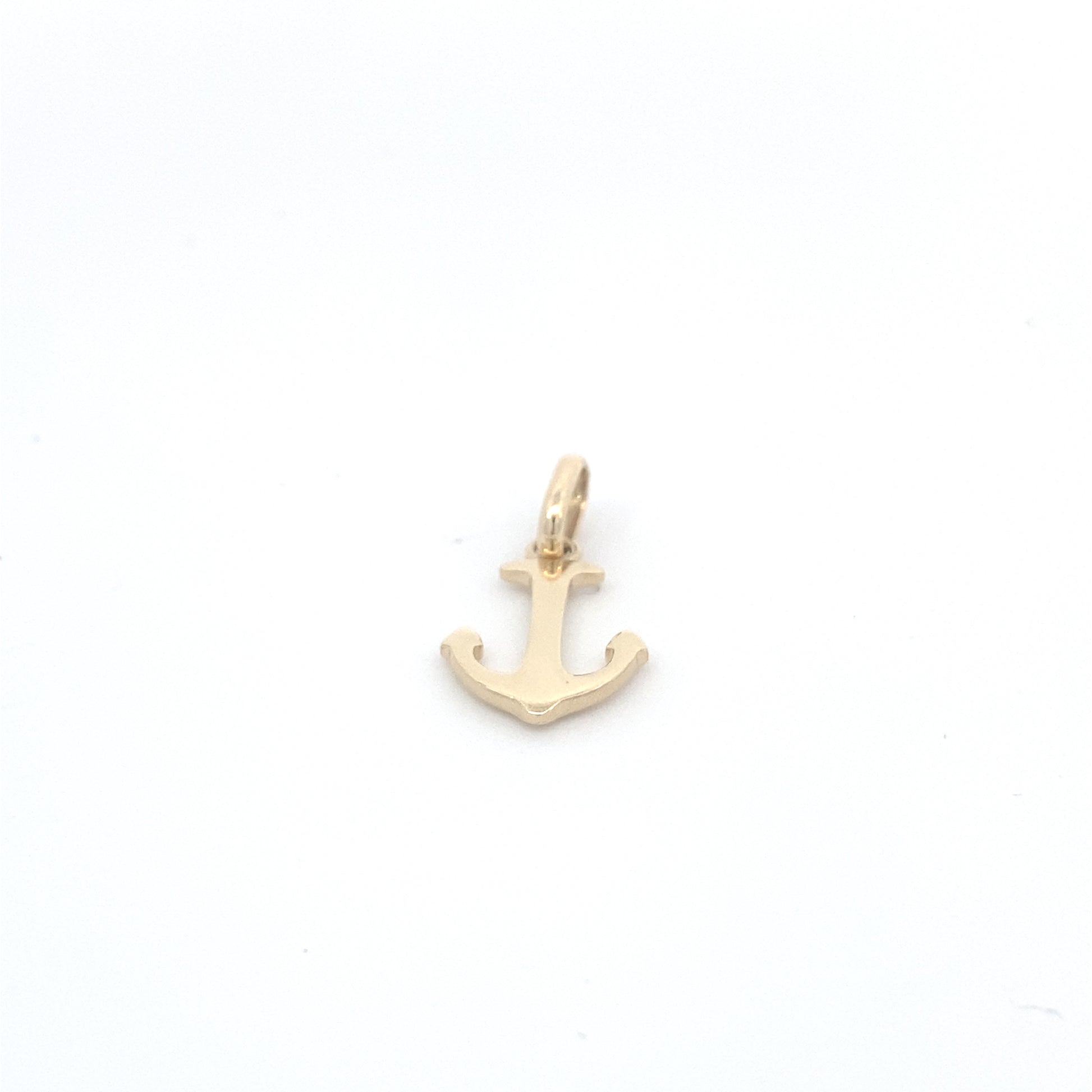 14K Gold Anchor Pendant | Luby Gold Collection | Luby 
