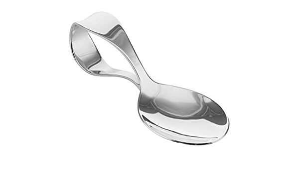925 Sterling Silver Small Self Feeding Spoon | Luby Silver Collection | Luby 