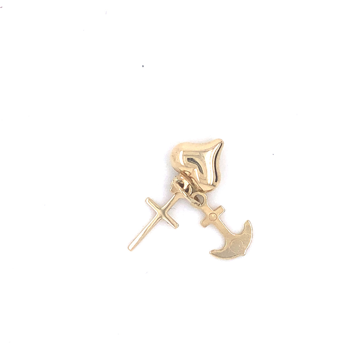 Heart, Cross & Anchor 14K Gold Pendant | Luby Gold Collection | Luby 