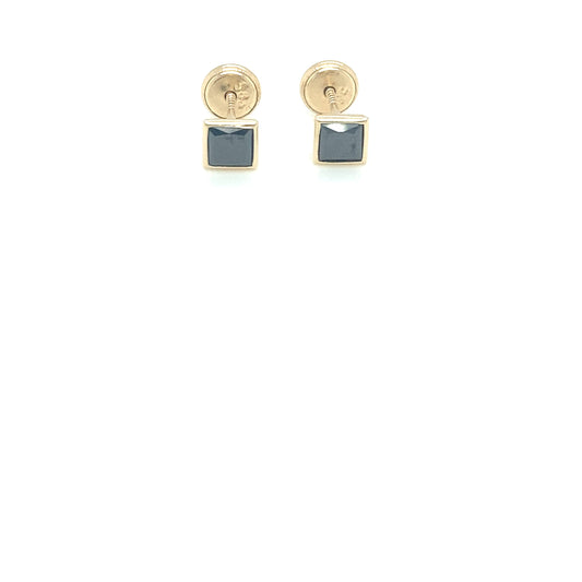 GOLD SQUARE CZ | Luby Gold Collection | Luby 