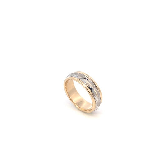 14K 2/T Gold Wedding Bands | Luby Gold Collection | Luby 