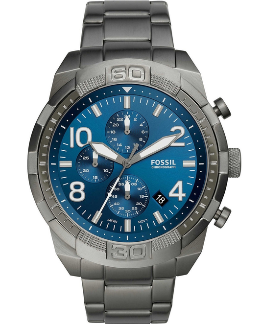 Bronson Smoke Watch (Grey) | Fossil | Luby 