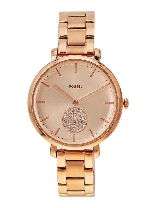 Jacqueline Watch (Rose-Gold) | Fossil | Luby 