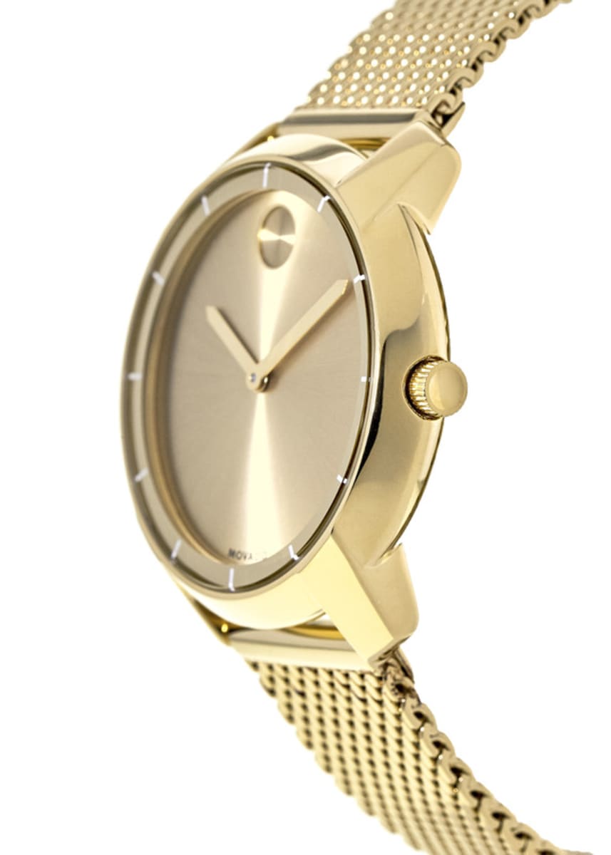 Movado BOLD Mesh Gold | Movado | Luby 