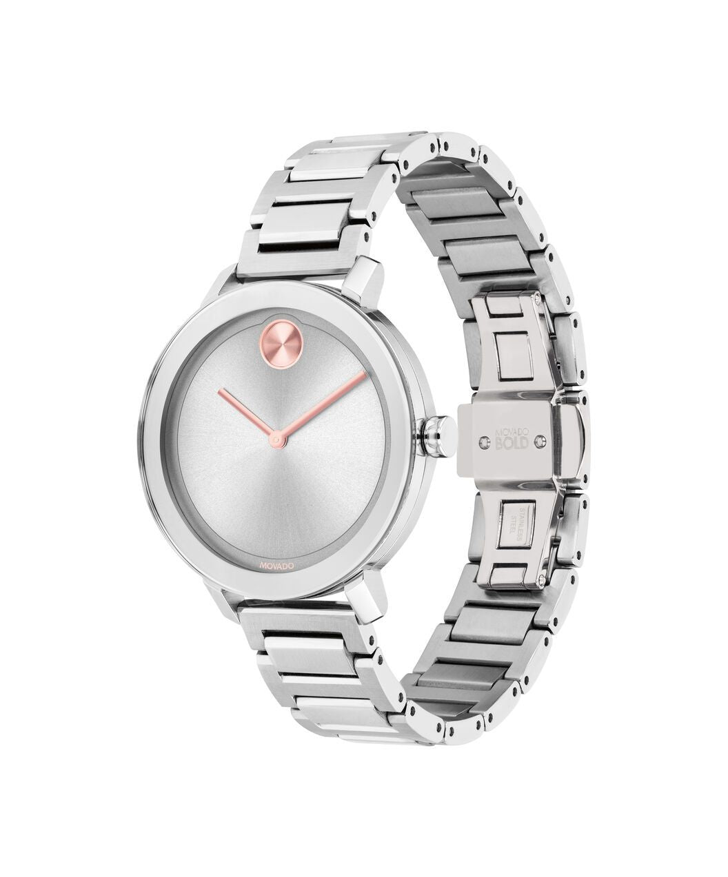 Bold Evolution (Silver/Rose-Gold) | Movado | Luby 