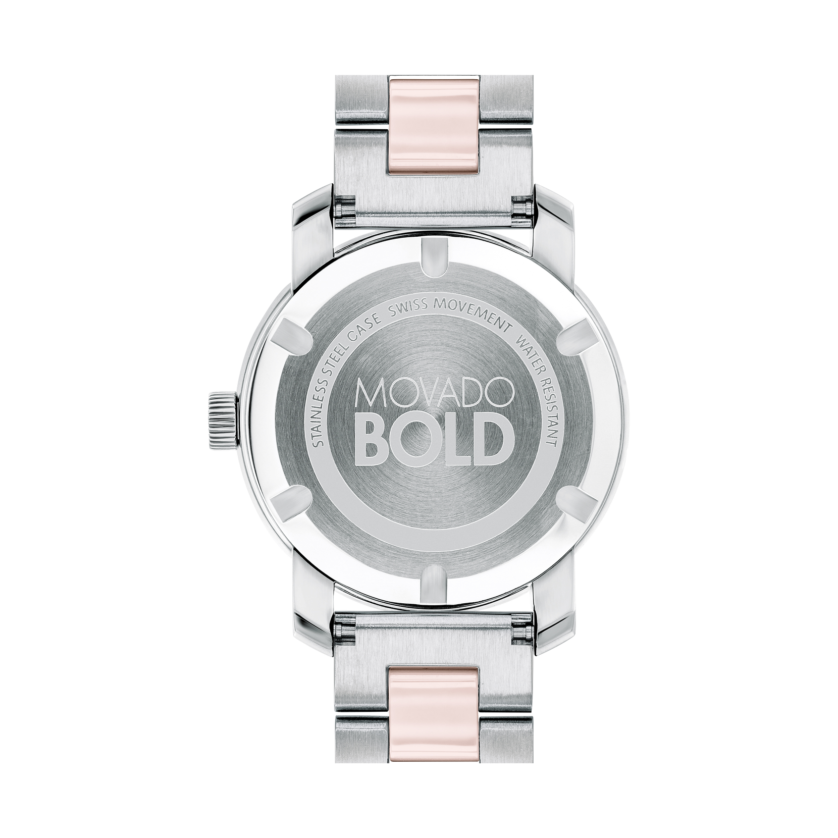 Bold Ceramic (Silver/Blush Pink) | Movado | Luby 