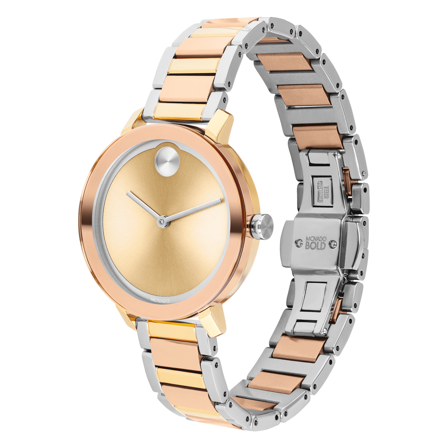 Bold Evolution (Gold/Silver/Rose-Gold) | Movado | Luby 