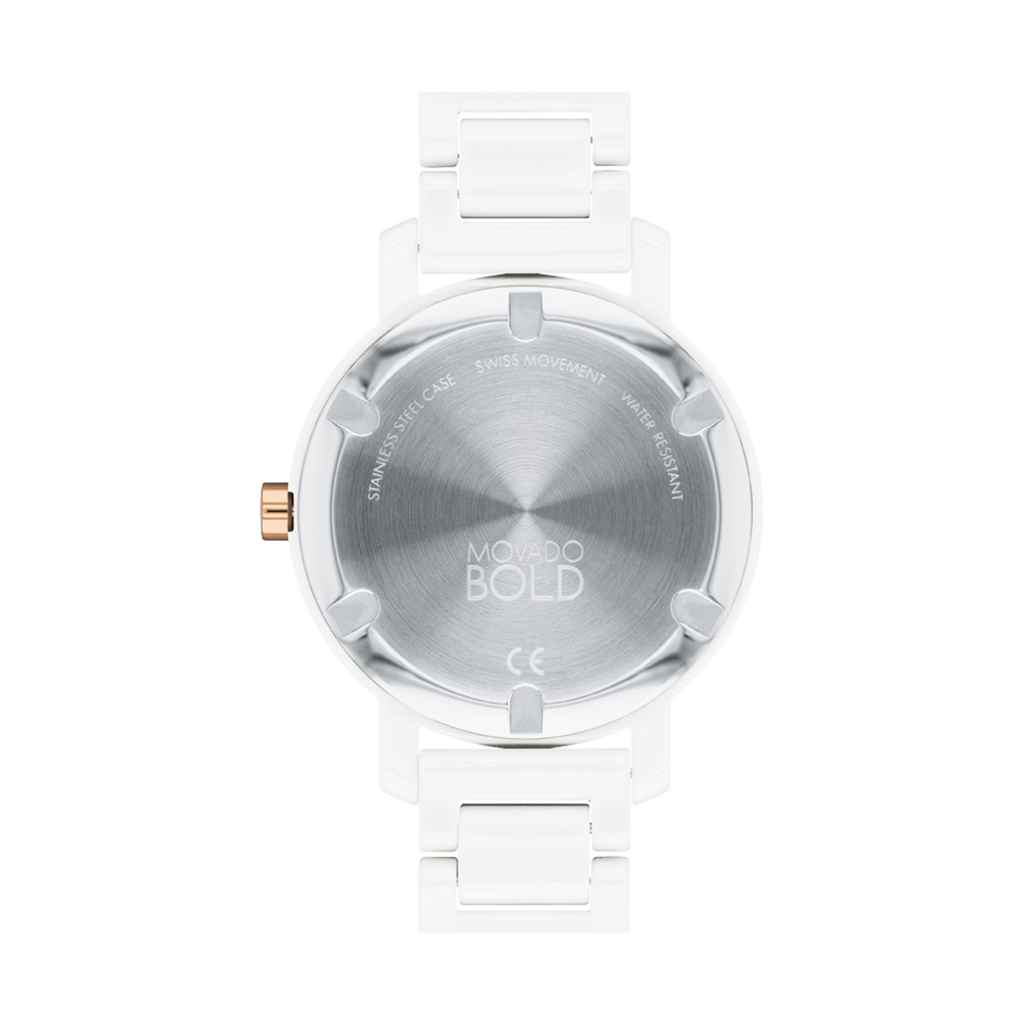 Movado Bold Evolution White Ceramic | Movado | Luby 