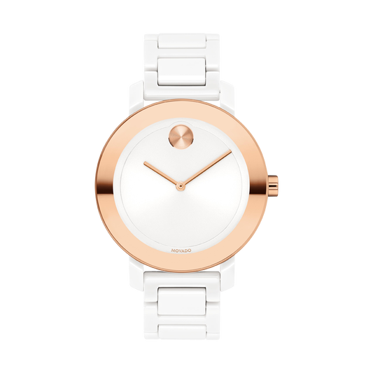 Movado Bold Evolution White Ceramic | Movado | Luby 