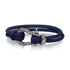 Cord Bracelet with U-Lock | ARZ Steel | Luby 