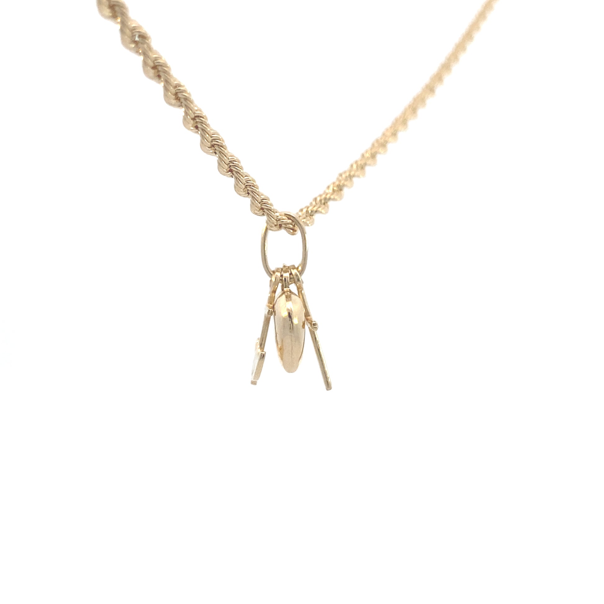 14K Gold Heart, Cross and Anchor | Luby Gold Collection | Luby 