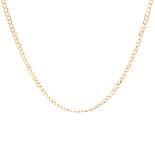 14K Cuban Link Gold Chain (1.5mm) | Luby Gold Collection | Luby 