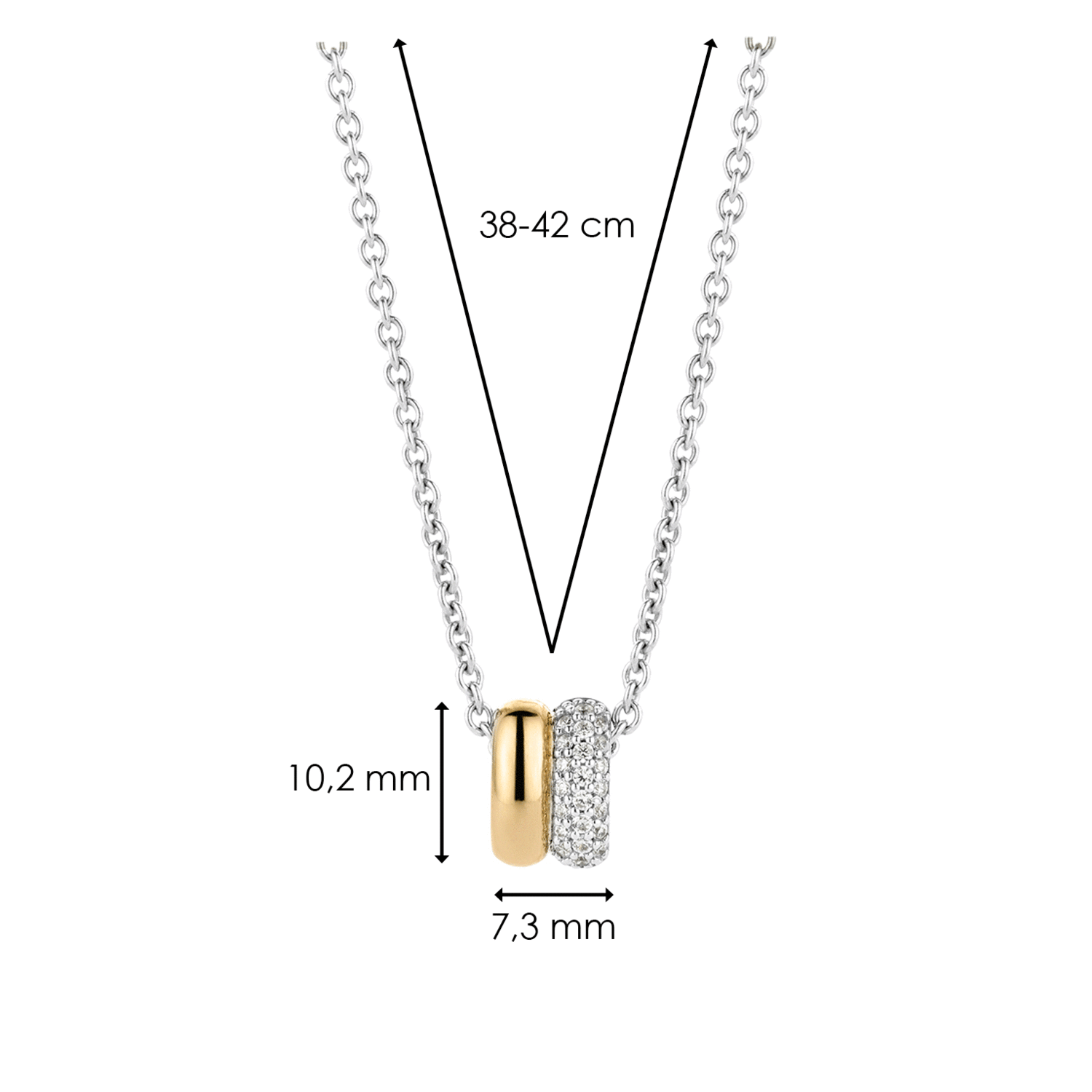 Milano Necklace | Ti Sento Milano | Luby 