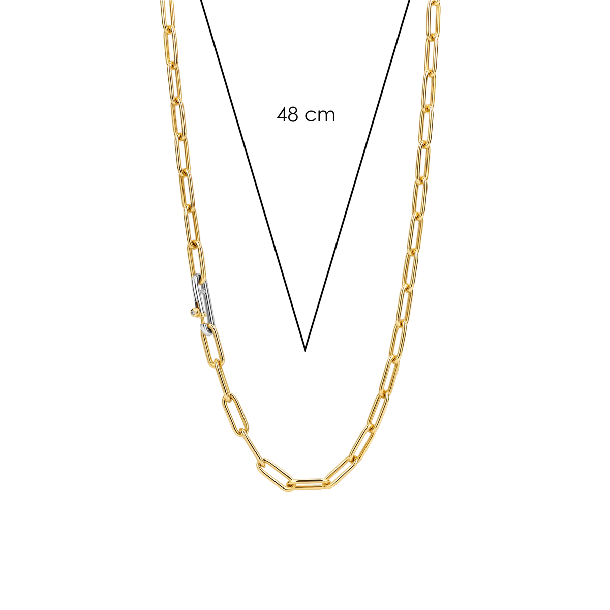 Ti Sento-Milano Chain Link Necklace | Ti Sento Milano | Luby 