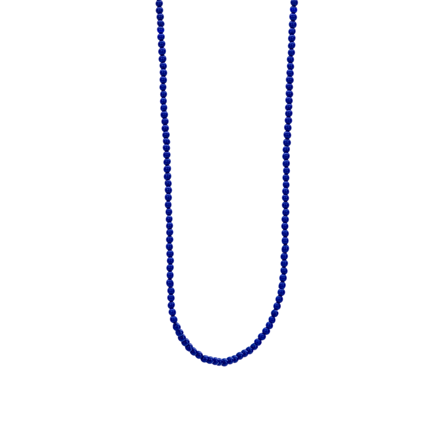 Small Lapis Blue Beads Necklace