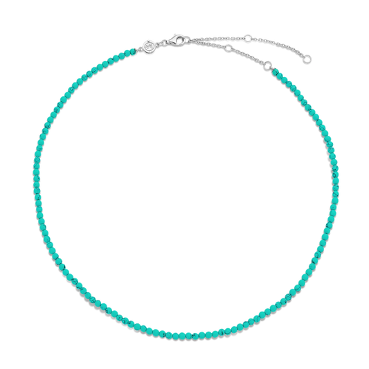 TURQUOISE SMALL BEADS NECKLACE | Ti Sento Milano | Luby 