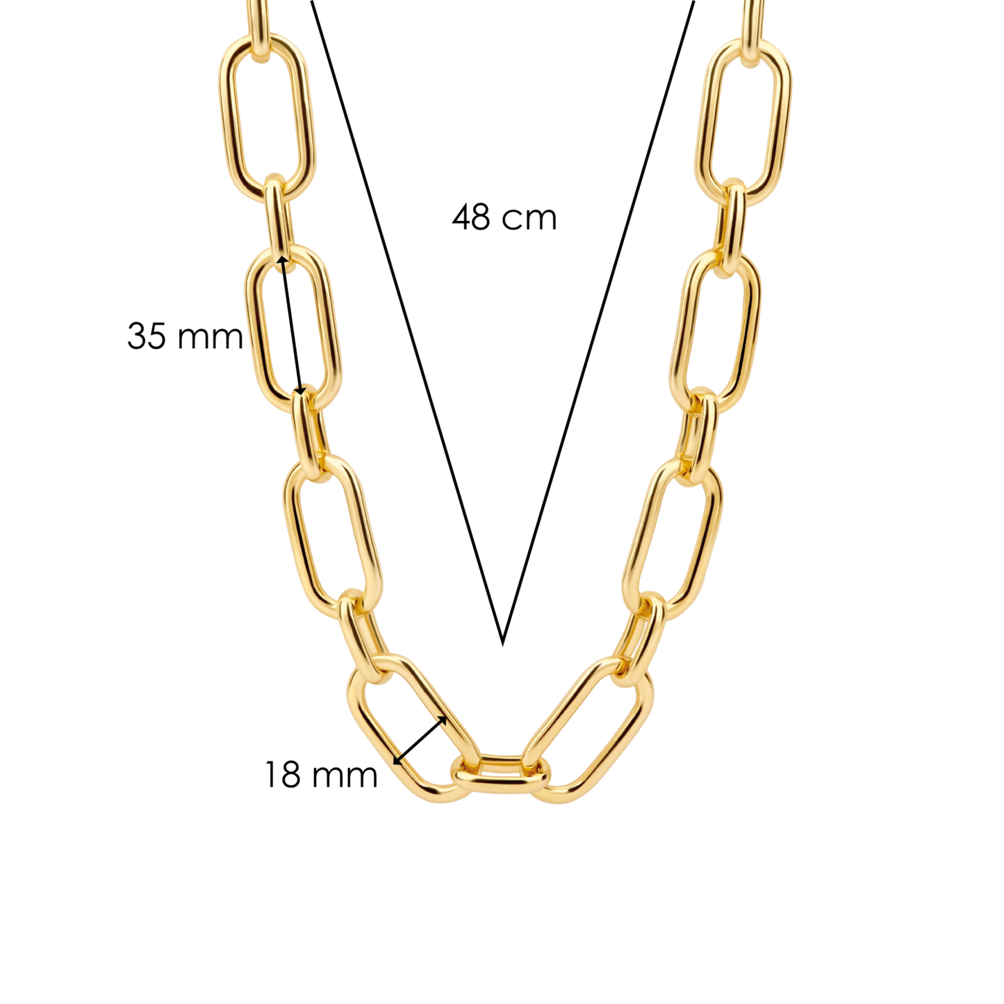 CHUKY LINK NECKLACE | Ti Sento Milano | Luby 