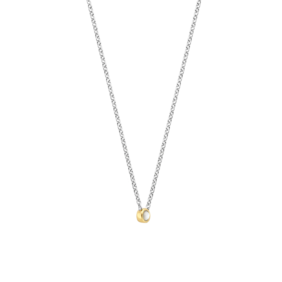 Mother of Pearl Doublets Handset Necklace | Ti Sento Milano | Luby 