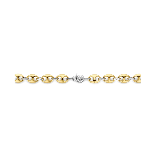 GOLD-PLATED COFFE BEAN NECKLACE | Ti Sento Milano | Luby 