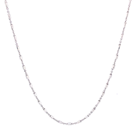 Barrel Fancy Chain 925 Silver | Luby Silver Collection | Luby 
